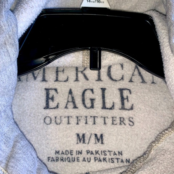 Gray & Green American Eagle Hoodie - Picture 3 of 4